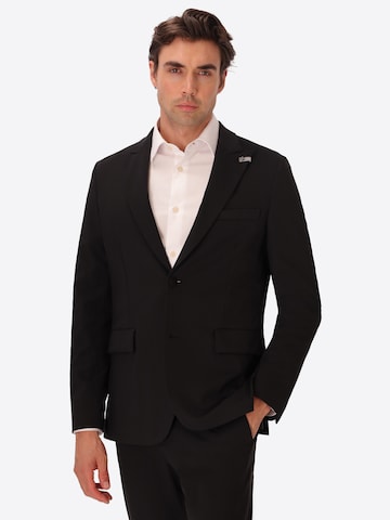 Distretto12 Regular fit Suit Jacket 'High-Perform12' in Black: front