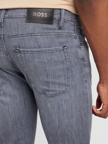 BOSS Black Regular Jeans 'Delaware3-1' in Grau