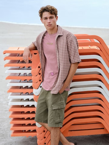 Next - Ajuste confortable Camisa en rosa: frente