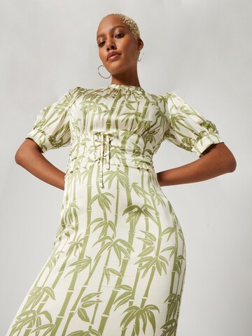Rochie 'Ella' de la Katy Perry exclusive for ABOUT YOU pe verde