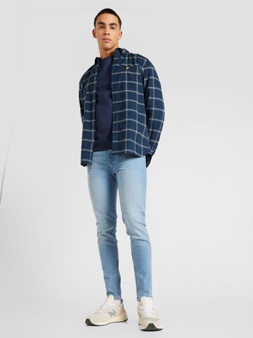 JACK & JONES Slimfit Jeans 'PETE ORIGINAL' in Blauw