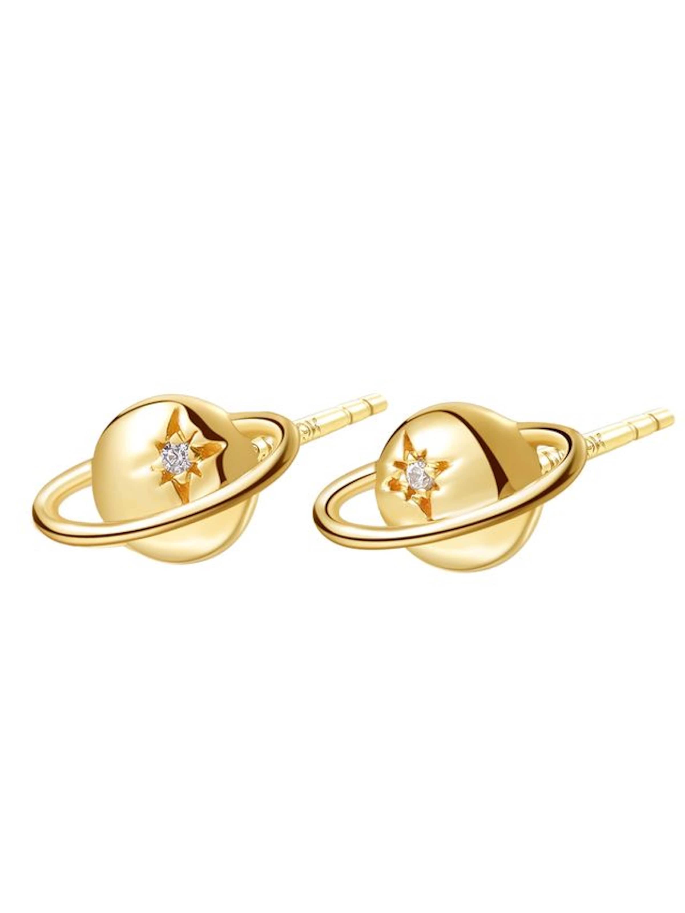Dear Me Ohrringe 'Cosmic Glow' in gold, Produktansicht
