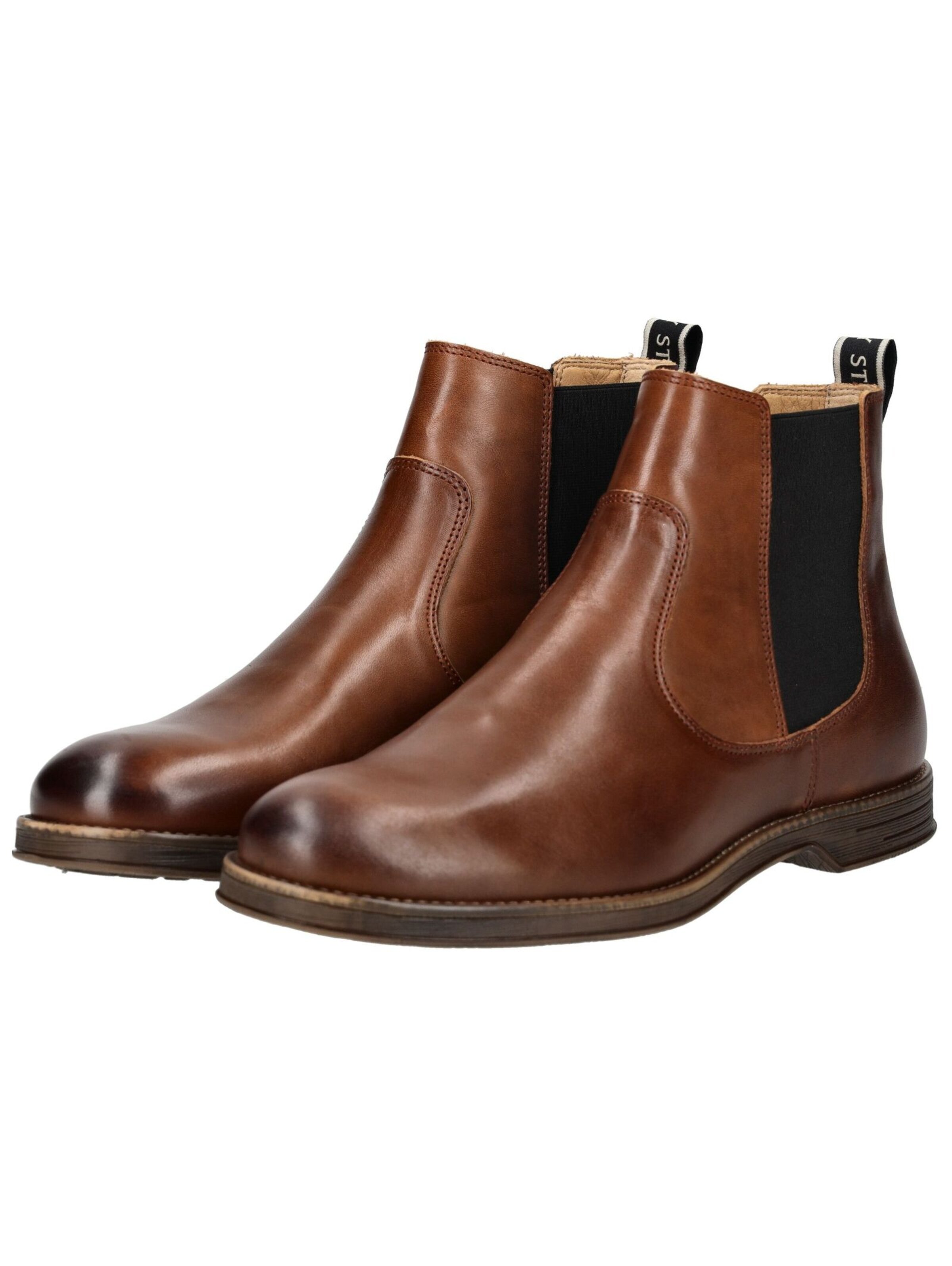 Chelsea Boots Sneaky Steve en marron