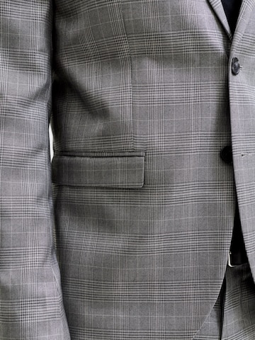 JACK & JONES Slimfit Obleka 'JPRFRANCO' | siva barva