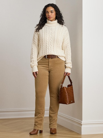 Lauren Ralph Lauren Plus - regular Pantalón en beige