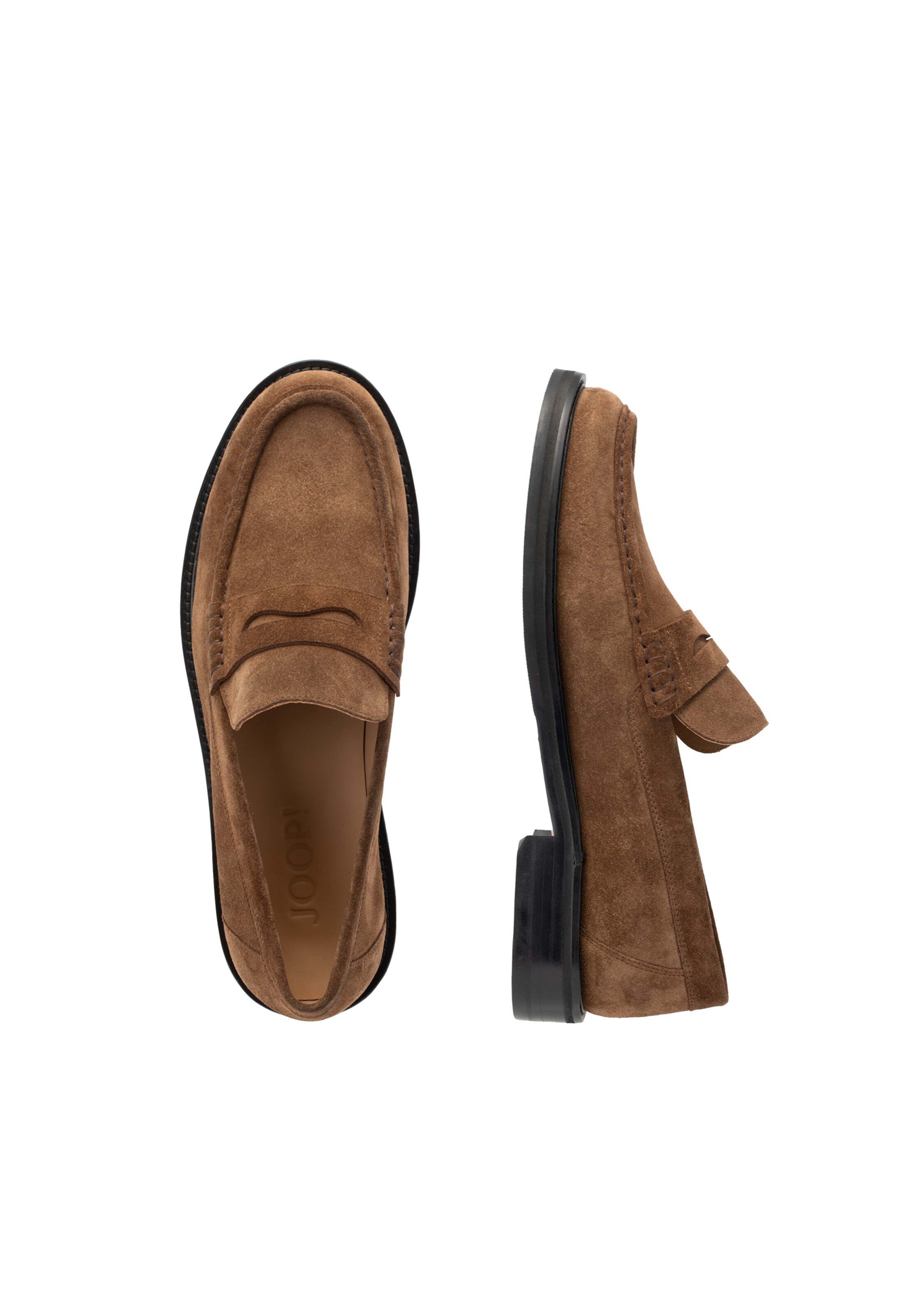 JOOP! Slipper 'Velluto Archy' in Braun