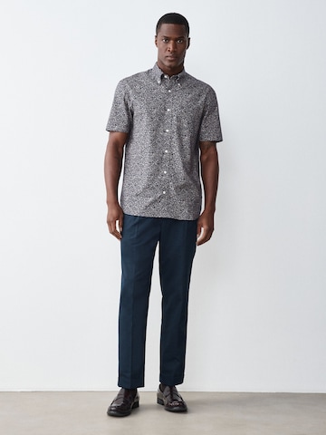 Coupe regular Chemise Next en bleu