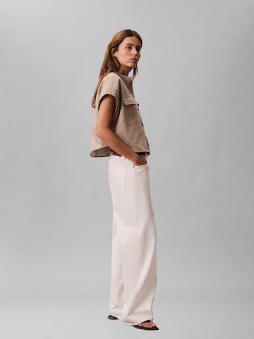Calvin Klein Jeans Shirt in Beige