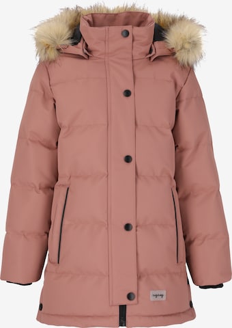 ZigZag Winter Jacket 'Charlotte' in Pink: front