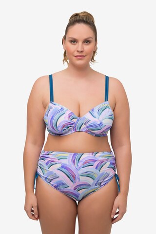 Ulla Popken T-Shirt Bikini in Mischfarben: predná strana