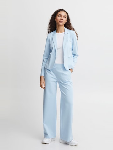 b.young Wide Leg Stoffhose ' BYRizetta ' in Blau