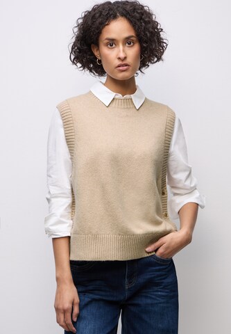 STREET ONE Pullover in Beige: Vorderseite