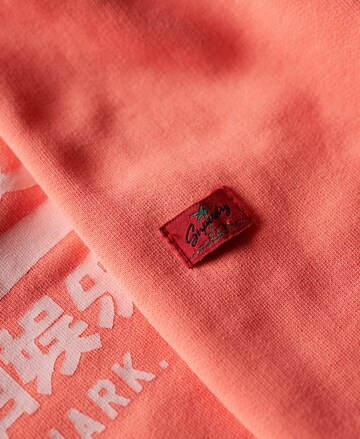 Superdry - Sudadera en naranja