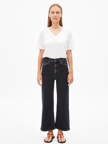 ARMEDANGELS Wide Leg Jeans 'MURLIAA' in Schwarz