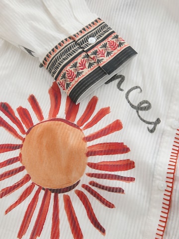 Chemisier Next en blanc