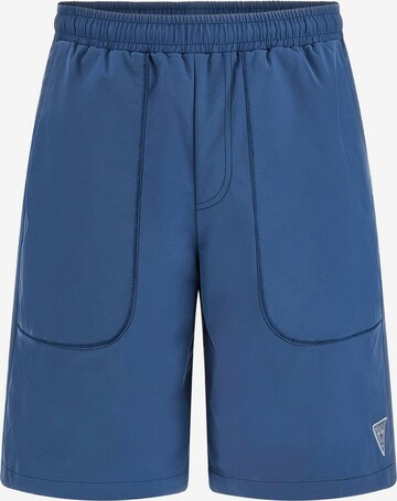 GUESS Loose fit Pants in Blue: front