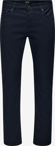 Only & Sons Pants 'Loom' in Blue: front