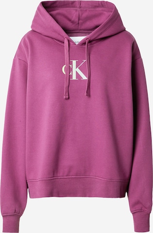 Calvin Klein Jeans Sweatshirt i lilla: forside