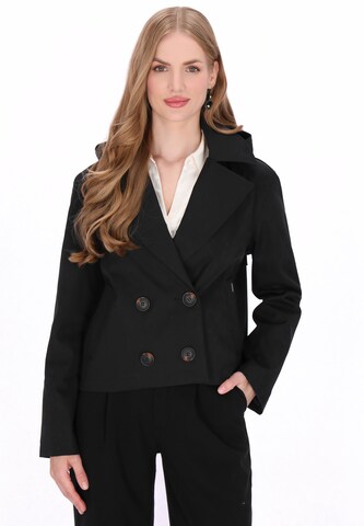 DreiMaster Klassik - Abrigo de entretiempo en negro: frente