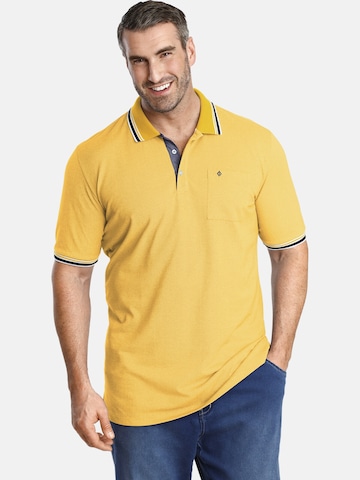 T-Shirt Charles Colby en jaune : devant