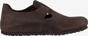 BIRKENSTOCK - Pantufa 'London' em castanho