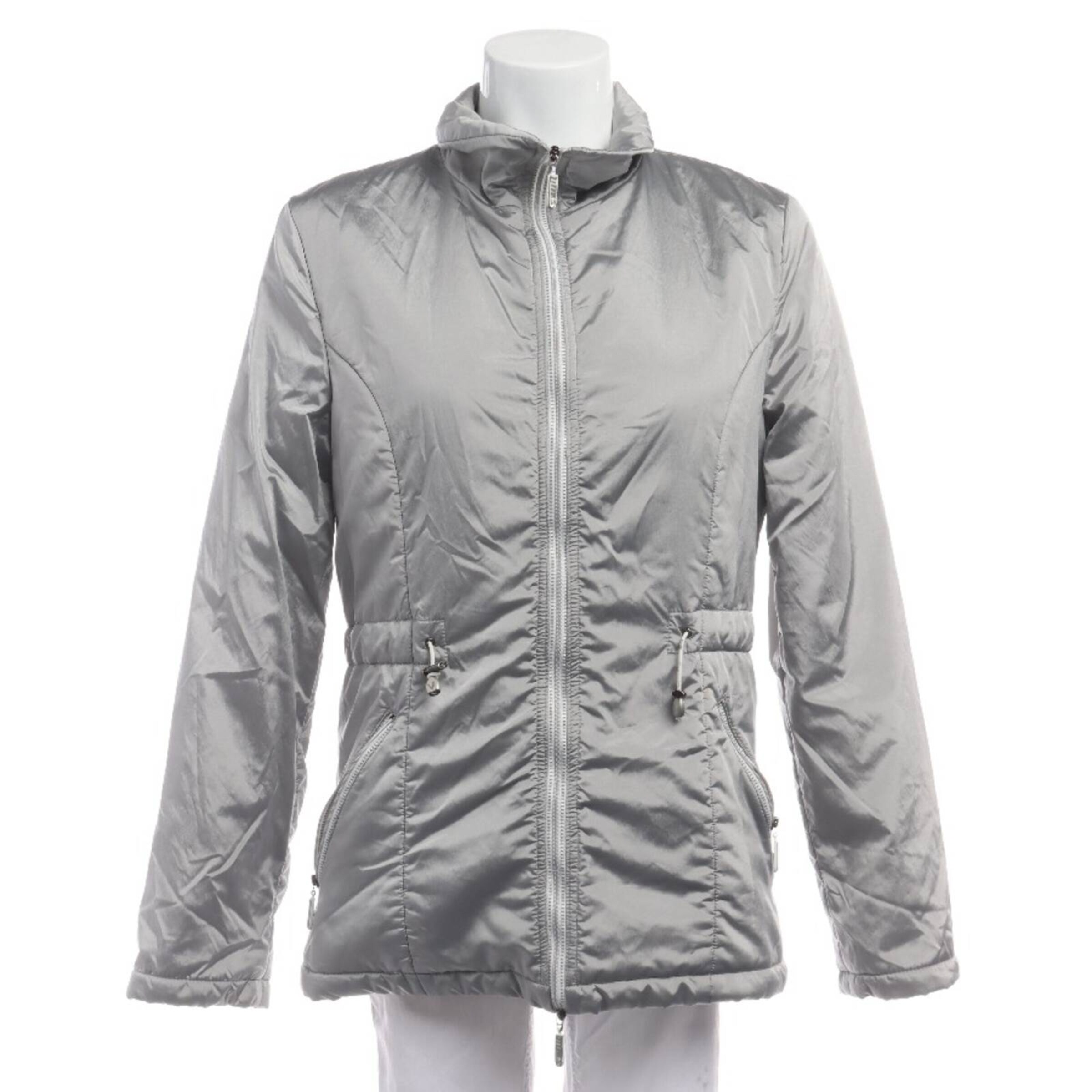 VERSACE Jacket & Coat in M in Grey: front