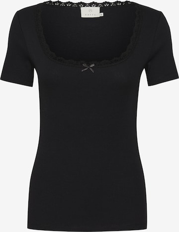 Kaffe - Camiseta 'Maibritt' en negro: frente