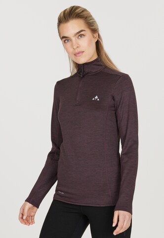 Whistler Midlayer 'Juice' in Braun: Vorderseite
