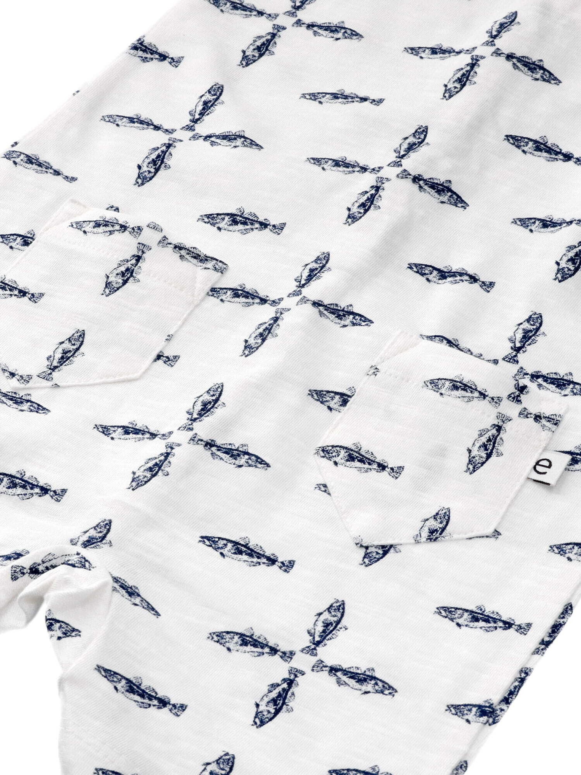 Ebbe Romper/Bodysuit 'Sea' in White