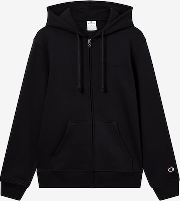 Champion Authentic Athletic Apparel Sweatjakke i sort: forside