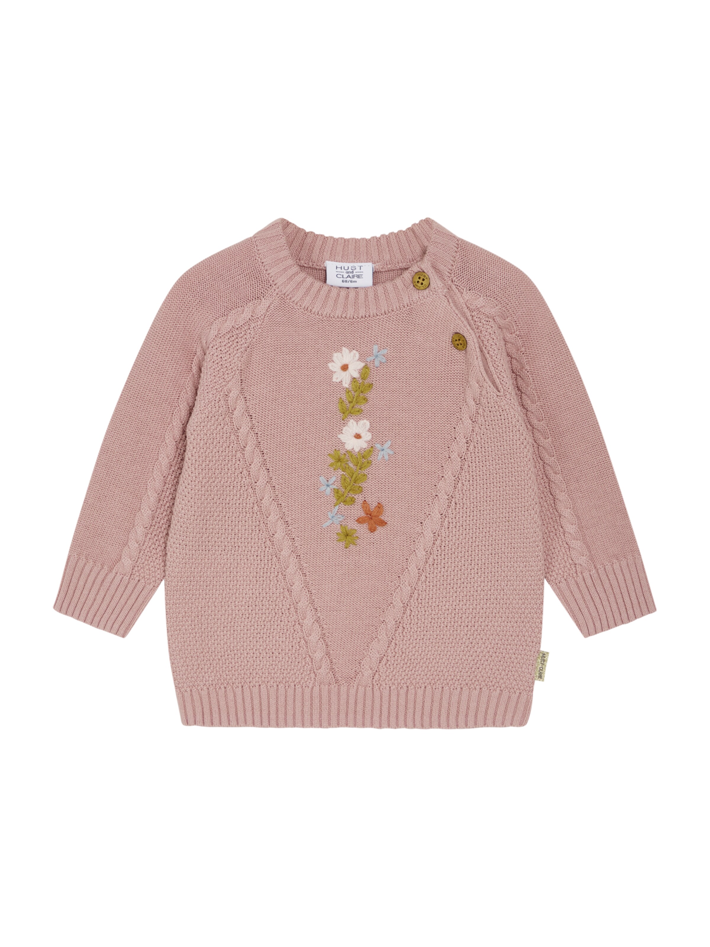 Hust & Claire Pullover in Pink: Vorderseite