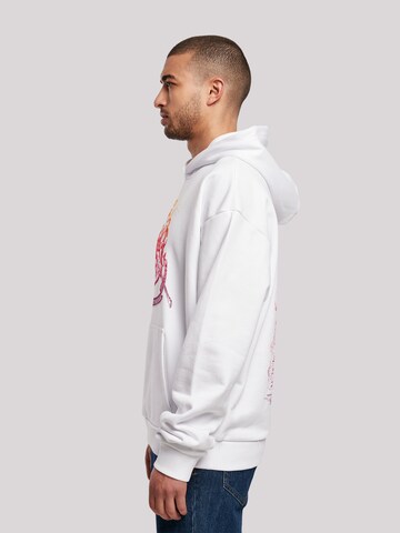 Sweat-shirt 'Harry Potter Hogwarts School' F4NT4STIC en blanc