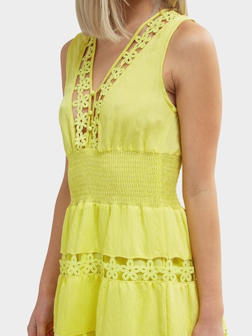 Influencer Letní šaty – žlutá