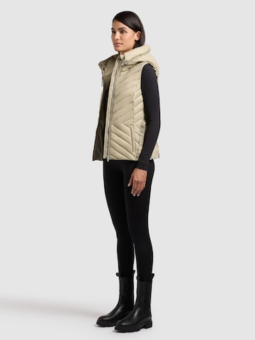 Gilet 'Demie' di khujo in verde