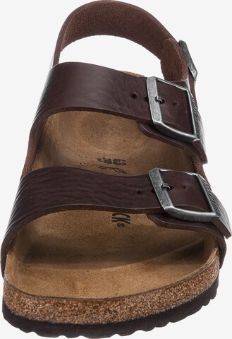 BIRKENSTOCK Sandals 'Milano' in Brown