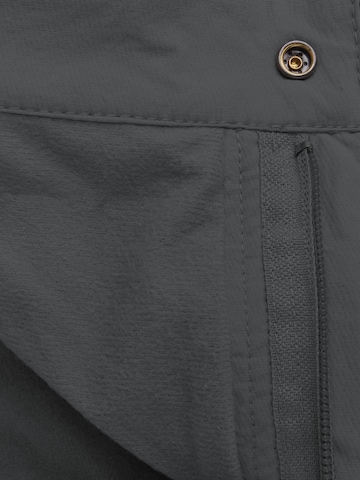 normani Regular Outdoor Pants 'Loonskin' in Black