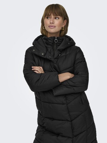 Manteau d’hiver 'Audrey' ONLY en noir