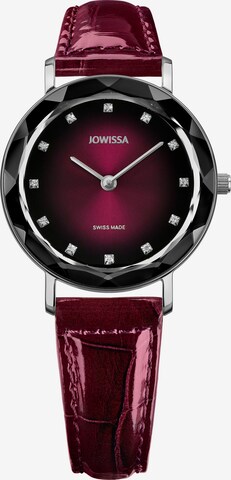 JOWISSA Quarzuhr Aura Swiss Ladies Watch in Rot: predná strana