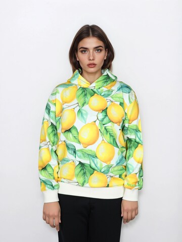 Sweat-shirt 'Barch' salzhaut en mélange de couleurs : devant