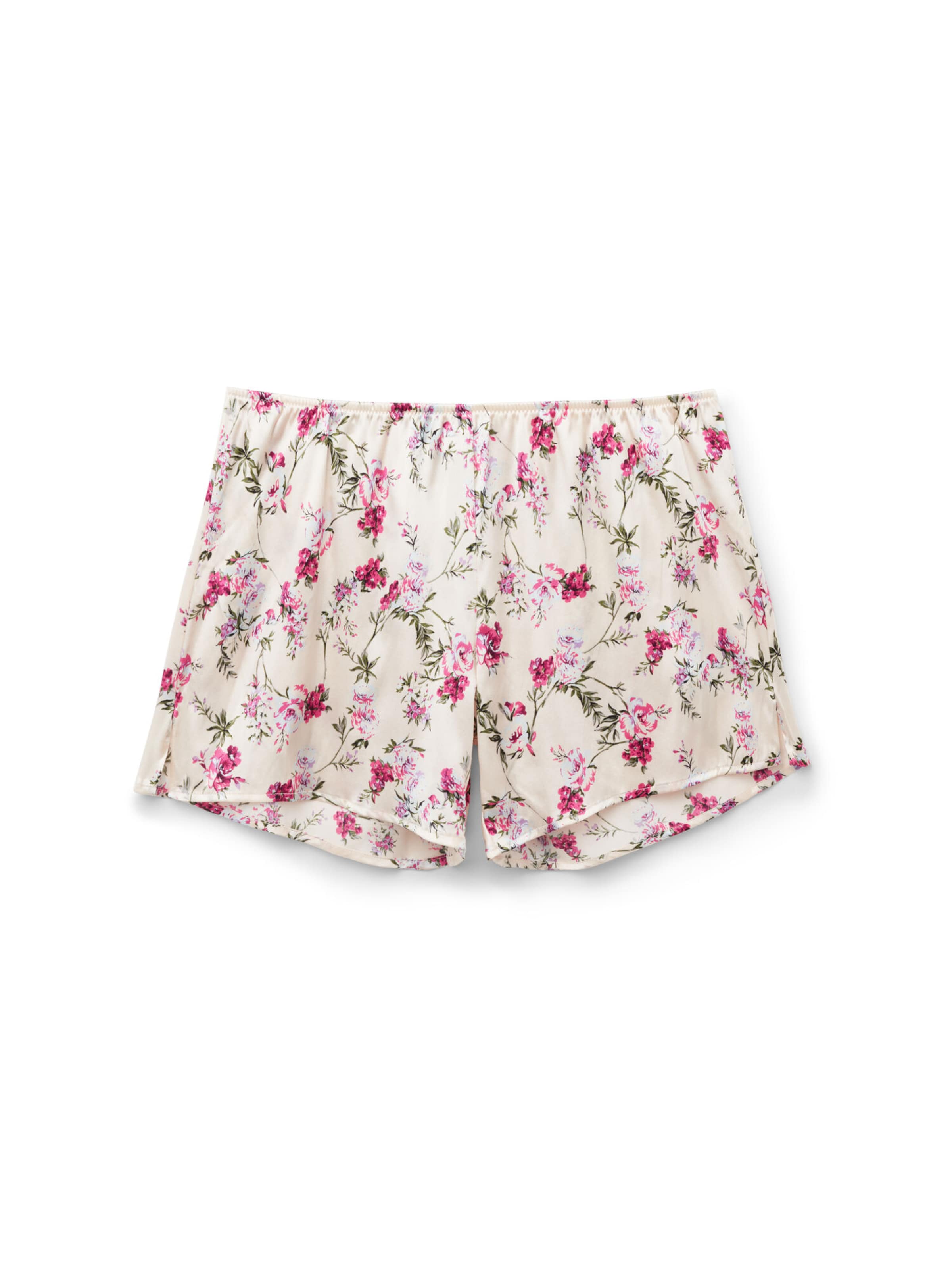 INTIMISSIMI Pajama Pants 'Pretty Flowers' in Beige: front