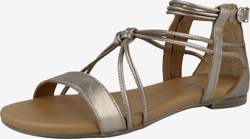 TAMARIS Sandalen met riem in Goud: voorkant