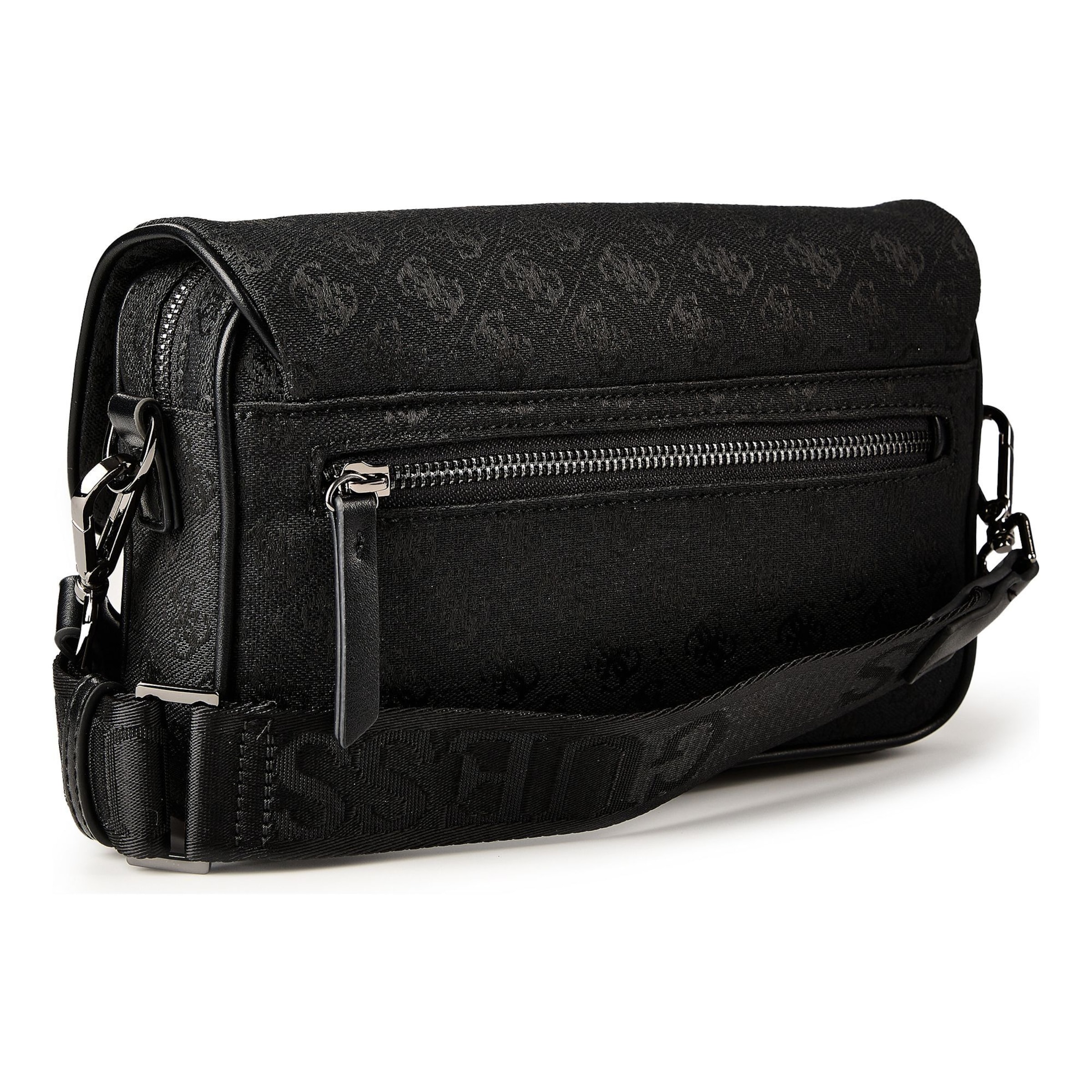 GUESS Umhängetasche 'Boston ' in Schwarz