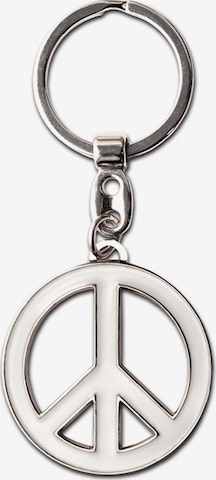 LOGOSHIRT Key Ring in Silver: front