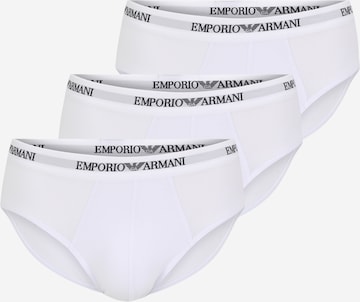 Emporio Armani Alushousut värissä valkoinen: etupuoli