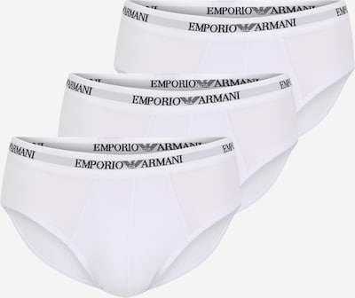 Emporio Armani Slipy w kolorze czarny / białym, Podgląd produktu