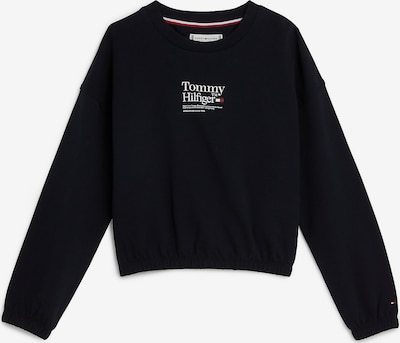 TOMMY HILFIGER Sweatshirt em azul noturno / vermelho / branco, Vista do produto