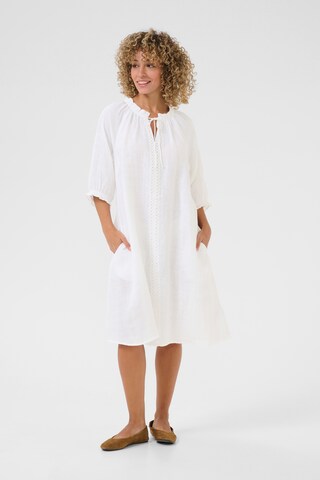 Cream Dress 'Bellis' in White
