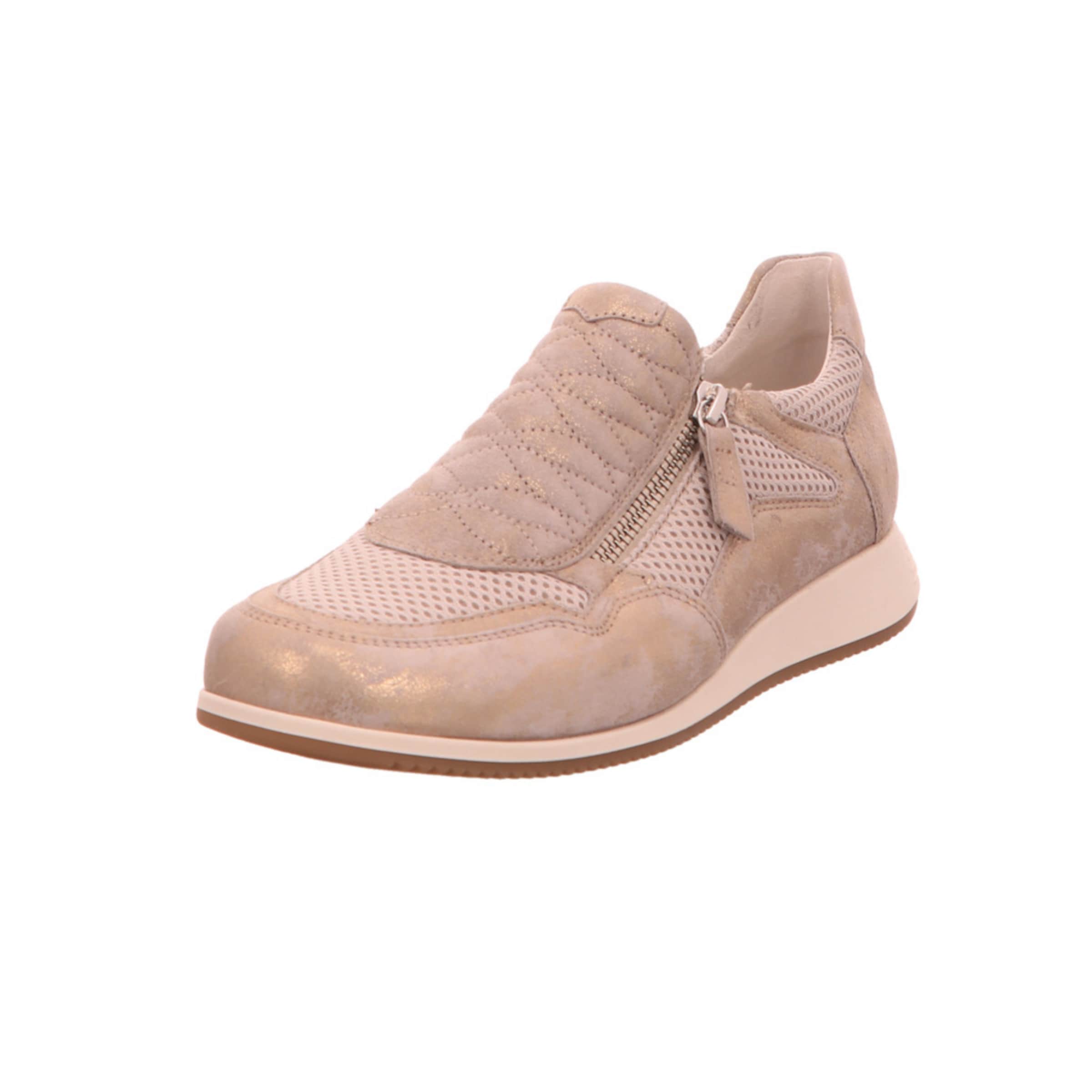 GABOR Sneakers laag in Beige: voorkant