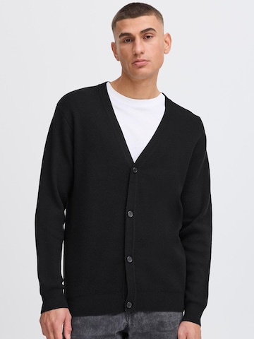 !Solid Strickjacke 'Finto' in Schwarz: Vorderseite