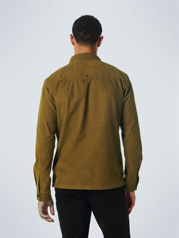 No Excess Comfort fit Overhemd in Groen